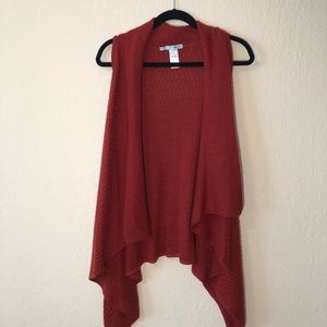 {Maurice’s} burnt orange sweater vest